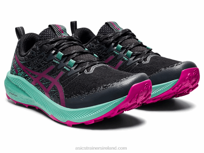 Fuji Lite 2 Black/Fuchsia Red Asics XXPD3586