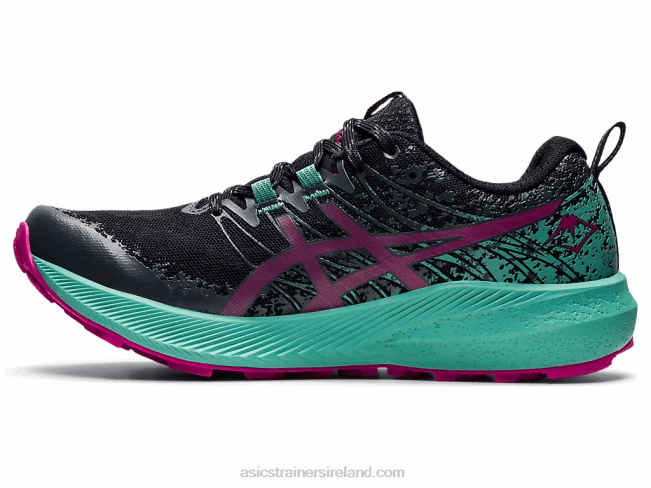 Fuji Lite 2 Black/Fuchsia Red Asics XXPD3586