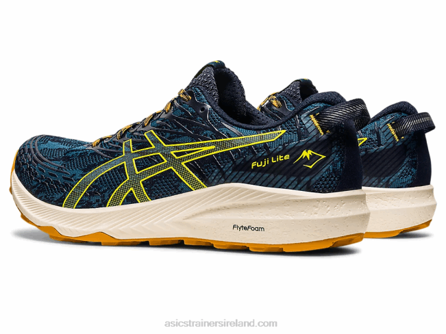 Fuji Lite 3 Ink Teal/Golden Yellow Asics XXPD624