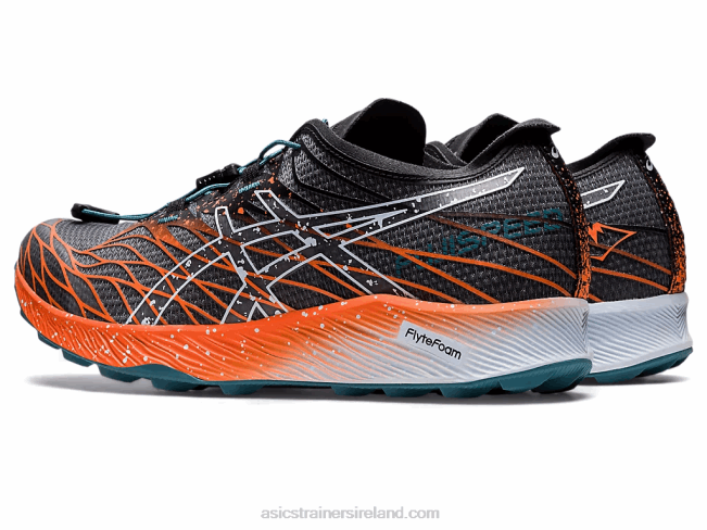 Fujispeed Black/Nova Orange Asics XXPD2906