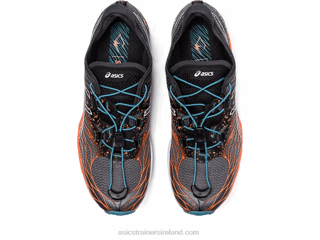 Fujispeed Black/Nova Orange Asics XXPD2906