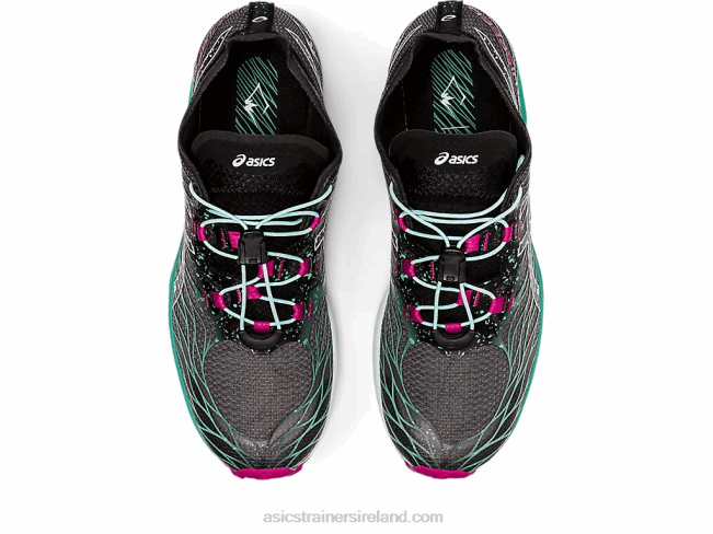 Fujispeed Black/Soothing Sea Asics XXPD3102