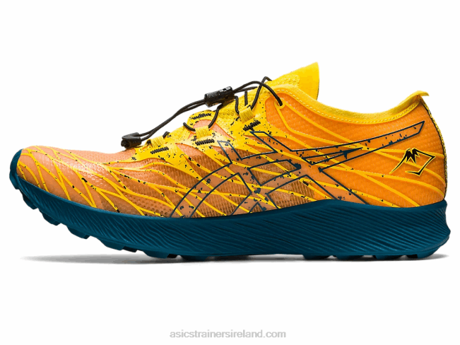 Fujispeed Golden Yellow/Ink Teal Asics XXPD636