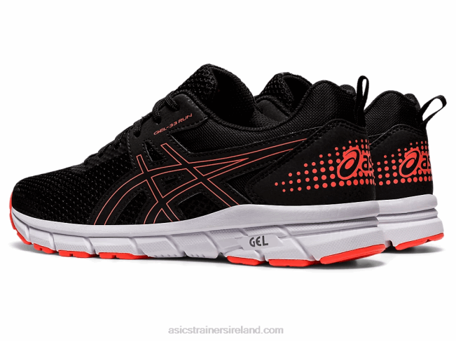 Gel-33 Black/Flash Coral Asics XXPD3911