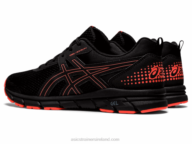 Gel-33 Black/Flash Coral Asics XXPD896