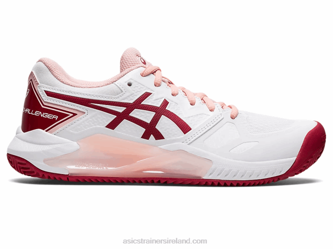 Gel-Challenger 13 Clay White/Cranberry Asics XXPD2804