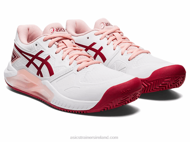 Gel-Challenger 13 Clay White/Cranberry Asics XXPD2804