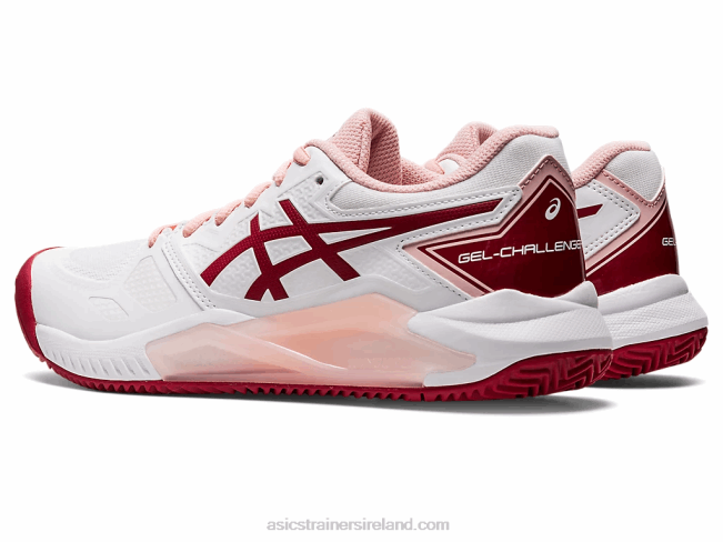 Gel-Challenger 13 Clay White/Cranberry Asics XXPD2804