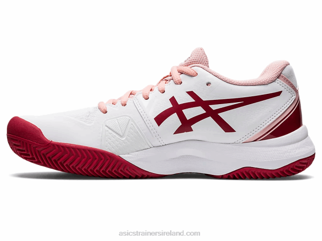 Gel-Challenger 13 Clay White/Cranberry Asics XXPD2804