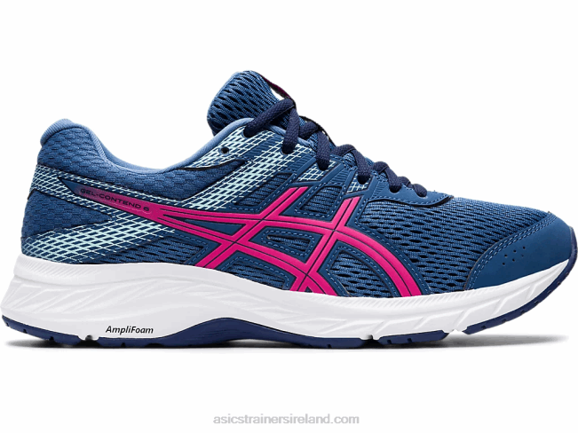 Gel-Contend 6 Grand Shark/Pink Glo Asics XXPD4180