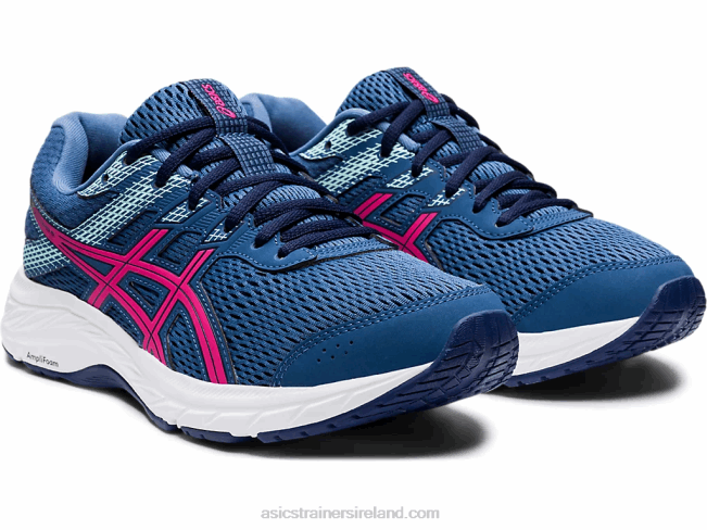 Gel-Contend 6 Grand Shark/Pink Glo Asics XXPD4180