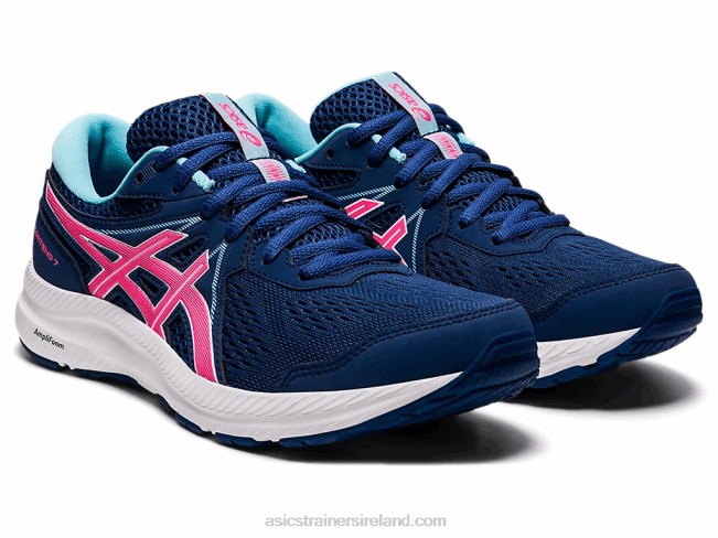 Gel-Contend 7 Midnight Blue/Hot Pink Asics XXPD3695