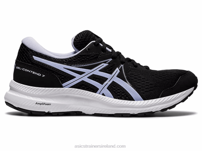 Gel-Contend 7 Wide Black/Lilac Opal Asics XXPD4018