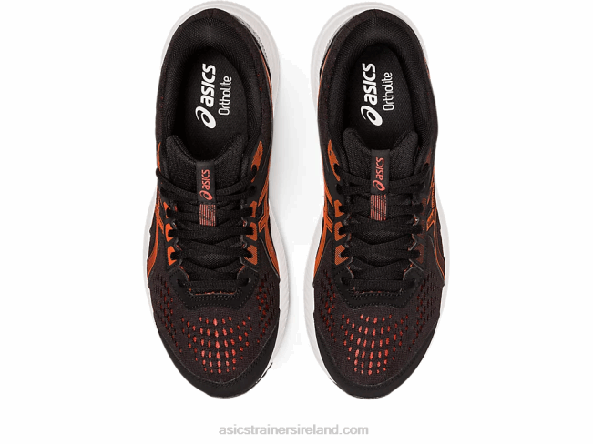 Gel-Contend 8 Black/Cherry Tomato Asics XXPD722