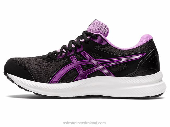 Gel-Contend 8 Black/Orchid Asics XXPD2683