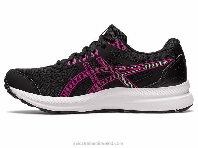 Gel-Contend 8 Black/Pink Rave Asics XXPD2437