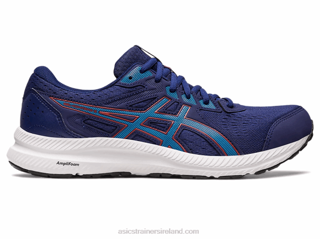 Gel-Contend 8 Extra Wide Indigo Blue/Island Blue Asics XXPD395