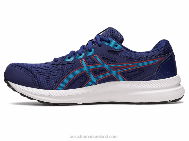 Gel-Contend 8 Extra Wide Indigo Blue/Island Blue Asics XXPD395