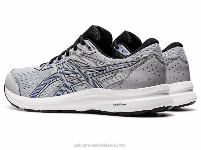 Gel-Contend 8 Extra Wide Piedmont Grey/Blue Asics XXPD716