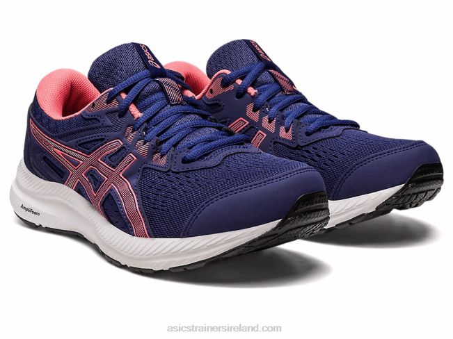 Gel-Contend 8 Indigo Blue/Papaya Asics XXPD2443