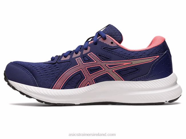 Gel-Contend 8 Indigo Blue/Papaya Asics XXPD2443