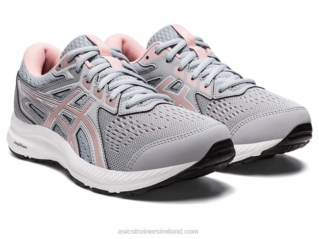 Gel-Contend 8 Piedmont Grey/Frosted Rose Asics XXPD2685