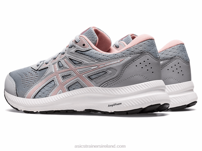 Gel-Contend 8 Piedmont Grey/Frosted Rose Asics XXPD2685