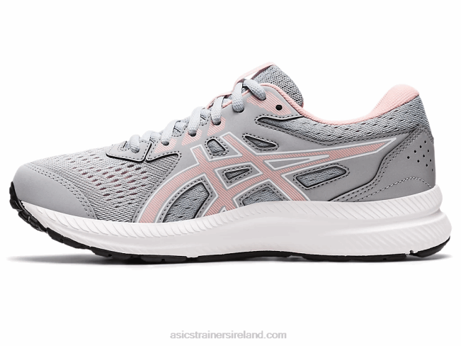 Gel-Contend 8 Piedmont Grey/Frosted Rose Asics XXPD2685