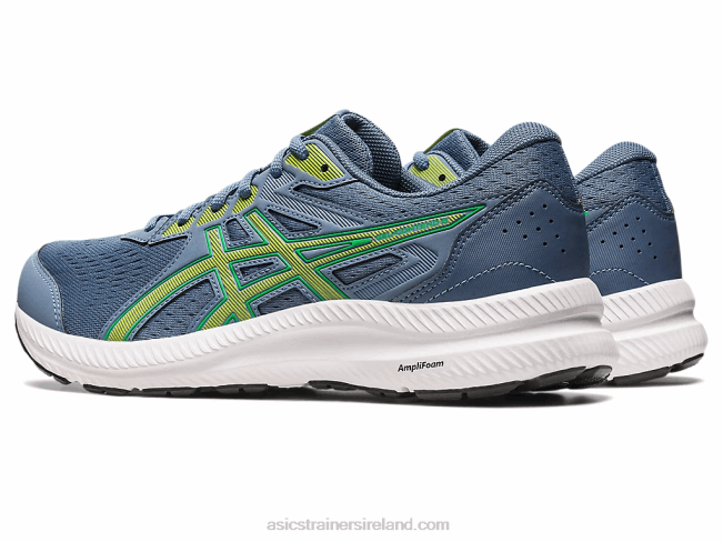 Gel-Contend 8 Steel Blue/Lime Zest Asics XXPD530