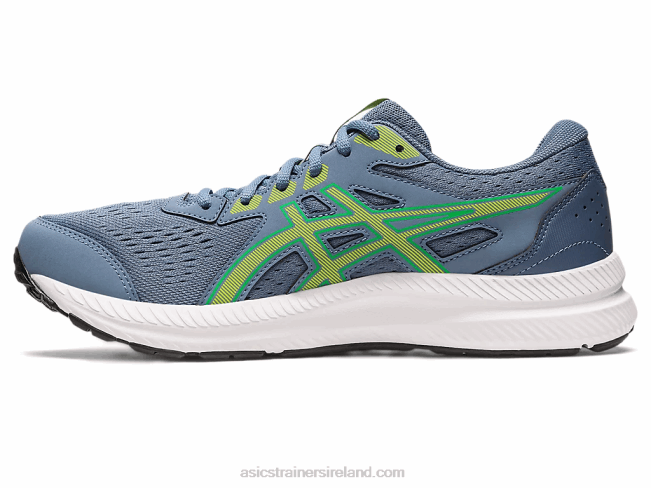 Gel-Contend 8 Steel Blue/Lime Zest Asics XXPD530