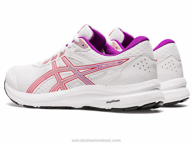 Gel-Contend 8 White/Red Alert Asics XXPD2657