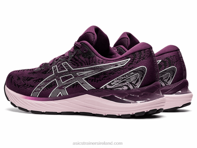 Gel-Cumulus 23 Deep Plum/Pure Silver Asics XXPD3551