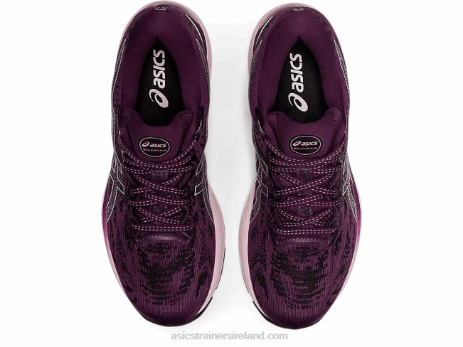 Gel-Cumulus 23 Deep Plum/Pure Silver Asics XXPD3551