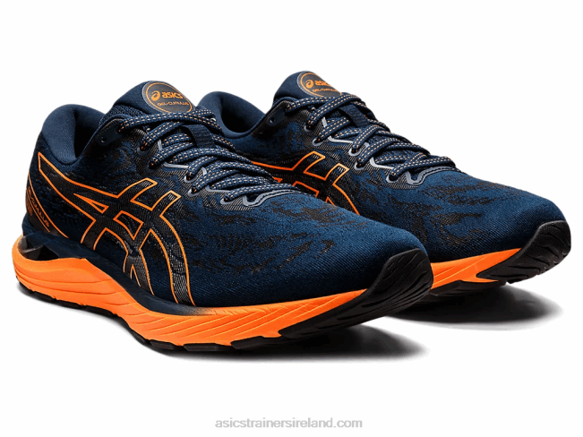 Gel-Cumulus 23 French Blue/Shocking Orange Asics XXPD1590