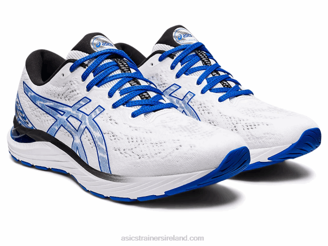 Gel-Cumulus 23 White/Tuna Blue Asics XXPD565