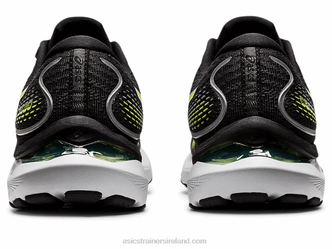 Gel-Cumulus 24 Black/Hazard Green Asics XXPD1316