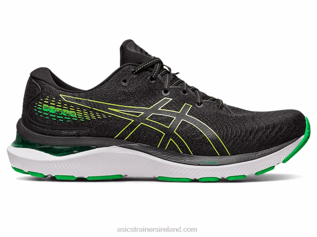 Gel-Cumulus 24 Black/Lime Zest Asics XXPD422