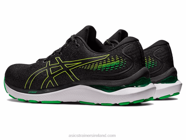 Gel-Cumulus 24 Black/Lime Zest Asics XXPD422