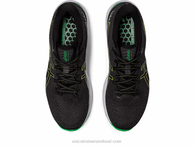 Gel-Cumulus 24 Black/Lime Zest Asics XXPD422