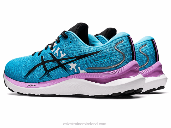 Gel-Cumulus 24 Ekiden Aquarium/Black Asics XXPD2733