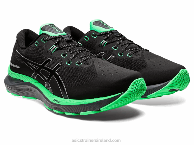 Gel-Cumulus 24 Lite-Show Black/New Leaf Asics XXPD699