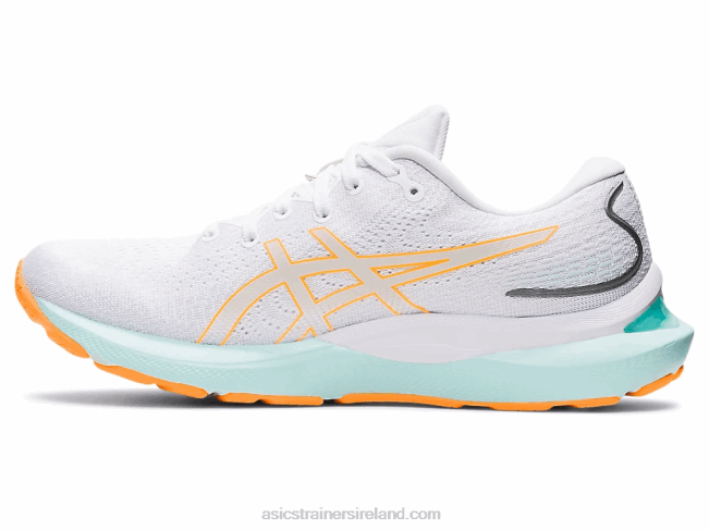 Gel-Cumulus 24 White/Orange Pop Asics XXPD3232