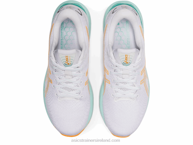 Gel-Cumulus 24 White/Orange Pop Asics XXPD3232