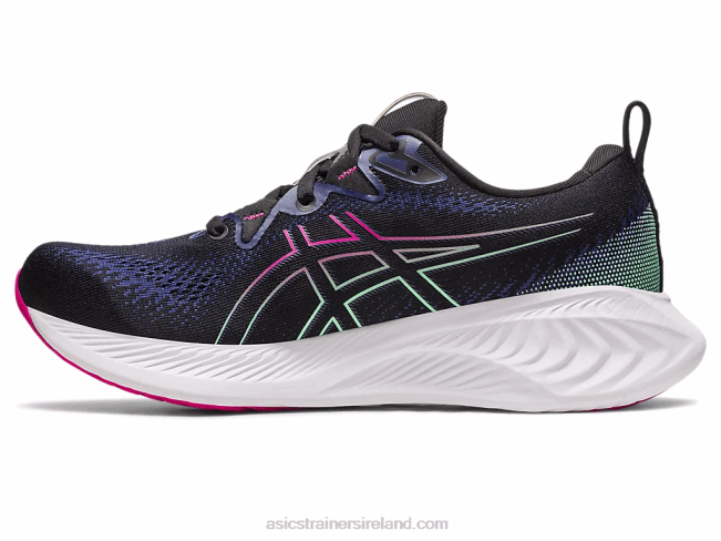 Gel-Cumulus 25 Black/Pink Rave Asics XXPD2133