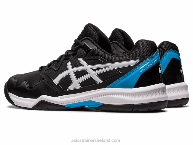 Gel-Dedicate 7 Black/Island Blue Asics XXPD433