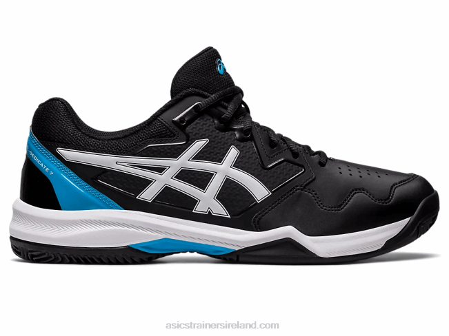 Gel-Dedicate 7 Clay Black/Island Blue Asics XXPD494