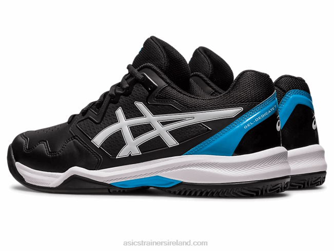 Gel-Dedicate 7 Clay Black/Island Blue Asics XXPD494