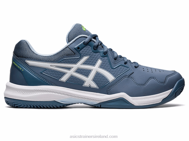 Gel-Dedicate 7 Clay Steel Blue/White Asics XXPD483