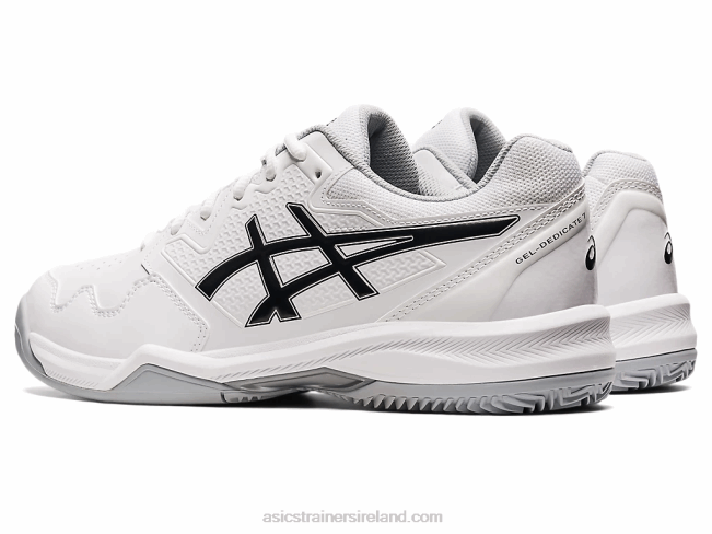 Gel-Dedicate 7 Clay White/Black Asics XXPD1583