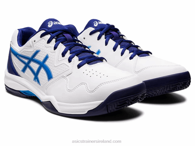 Gel-Dedicate 7 Clay White/Electric Blue Asics XXPD1147